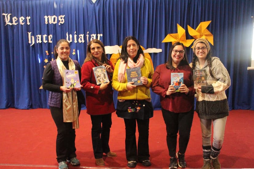 Celebración del Día del Libro 2025 en la Escuela Los Volcanes